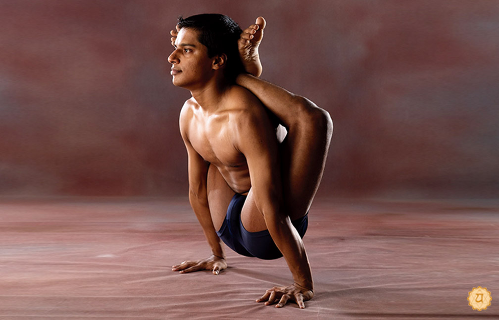 Lifted Feet Behind The Head Pose